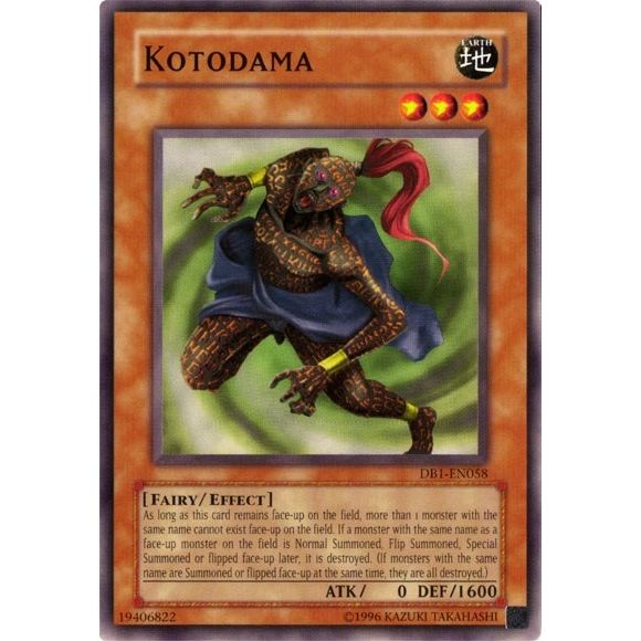 Image for Kotodama (DB1-EN058) (DB1) - YuGiOh