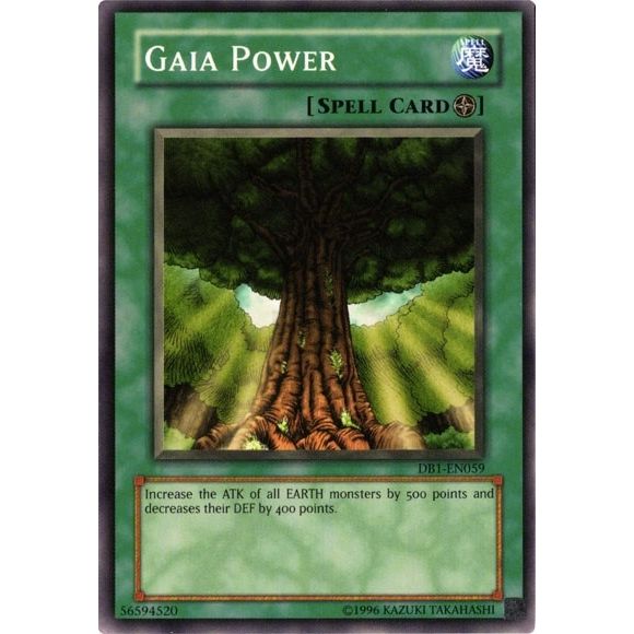 Image for Gaia Power (DB1-EN059) (DB1) - YuGiOh