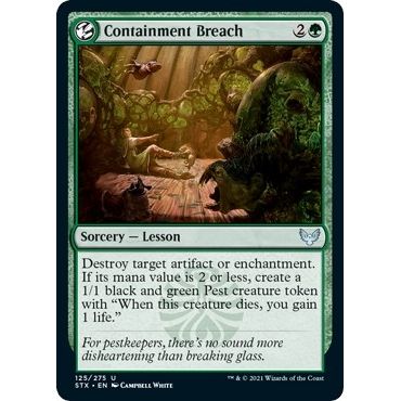 Image for Containment Breach (125) (STX) - Magic: The Gathering