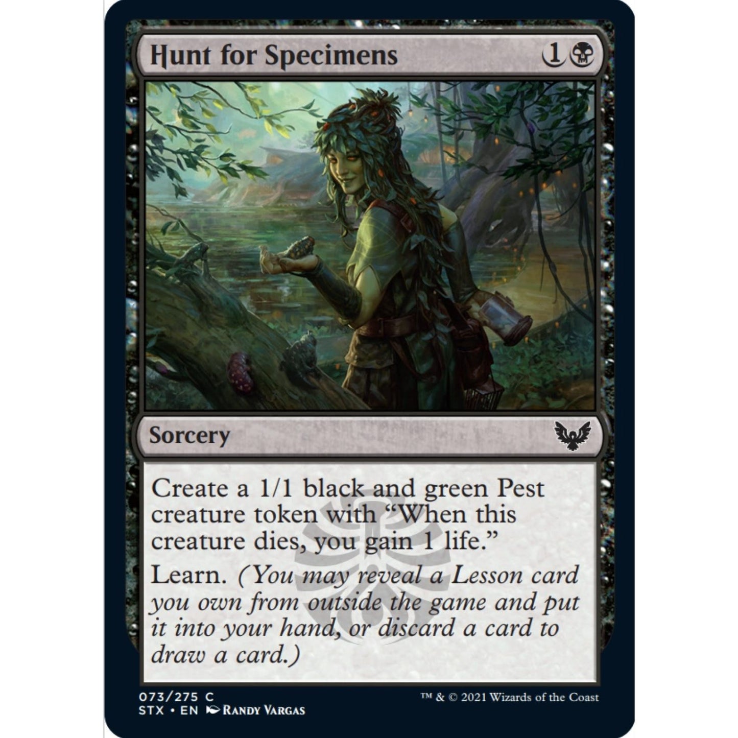 Image for Hunt for Specimens (73) (STX) - Magic: The Gathering