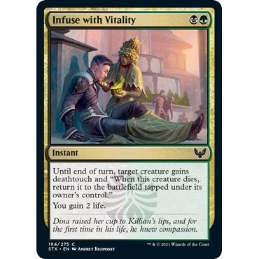 Image for Infuse with Vitality (194) (STX) - Magic: The Gathering