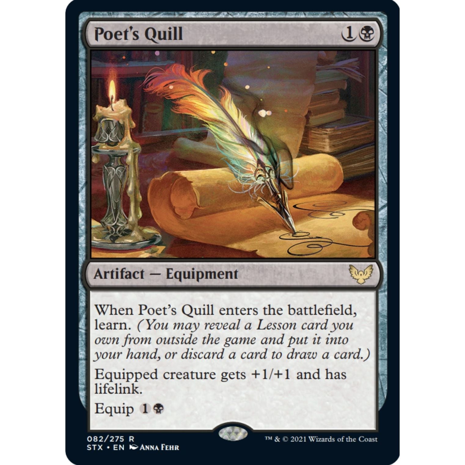 Image for Poet's Quill (82) (STX) - Magic: The Gathering