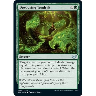 Image for Devouring Tendrils (126) (STX) - Magic: The Gathering