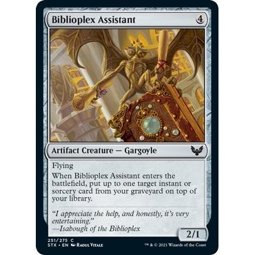 Image for Biblioplex Assistant (251) (STX) - Magic: The Gathering