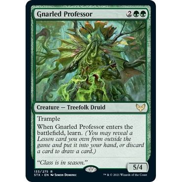 Image for Gnarled Professor (133) (STX) - Magic: The Gathering