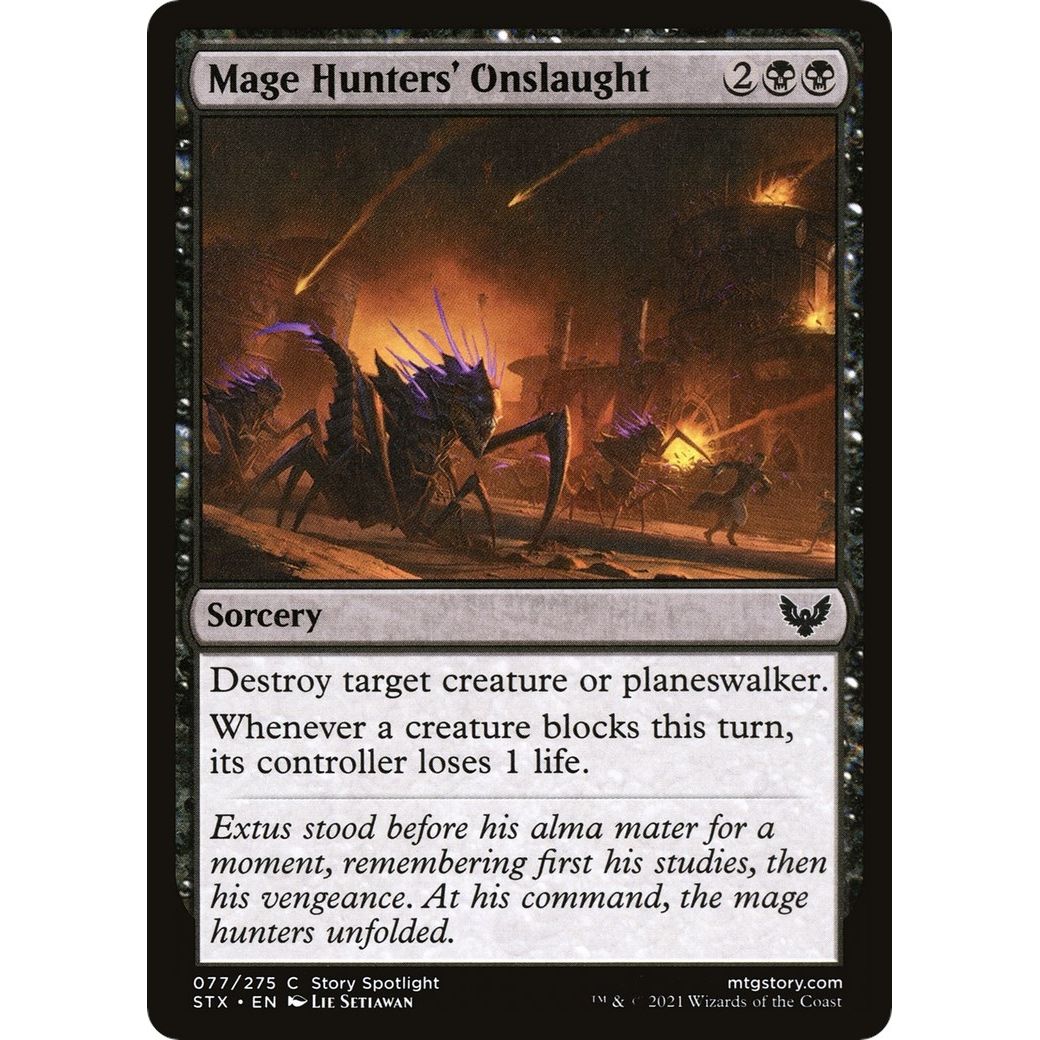 Image for Mage Hunters' Onslaught (77) (STX) - Magic: The Gathering