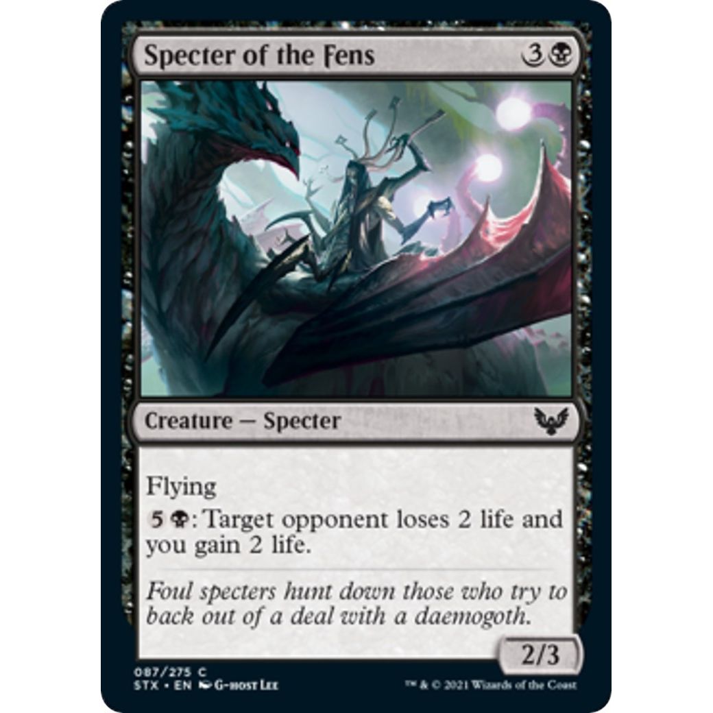 Image for Specter of the Fens (87) (STX) - Magic: The Gathering