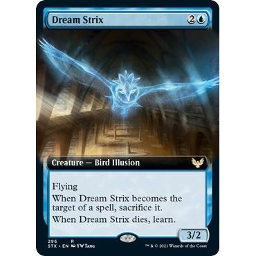 Image for Dream Strix (Extended Art) (296) (STX) - Magic: The Gathering
