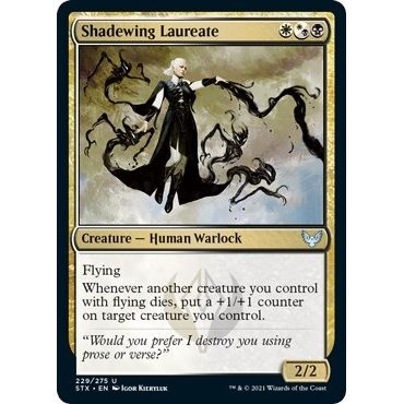 Image for Shadewing Laureate (229) (STX) - Magic: The Gathering