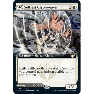 Image for Selfless Glyphweaver (Extended Art) (329) (STX) - Magic: The Gathering