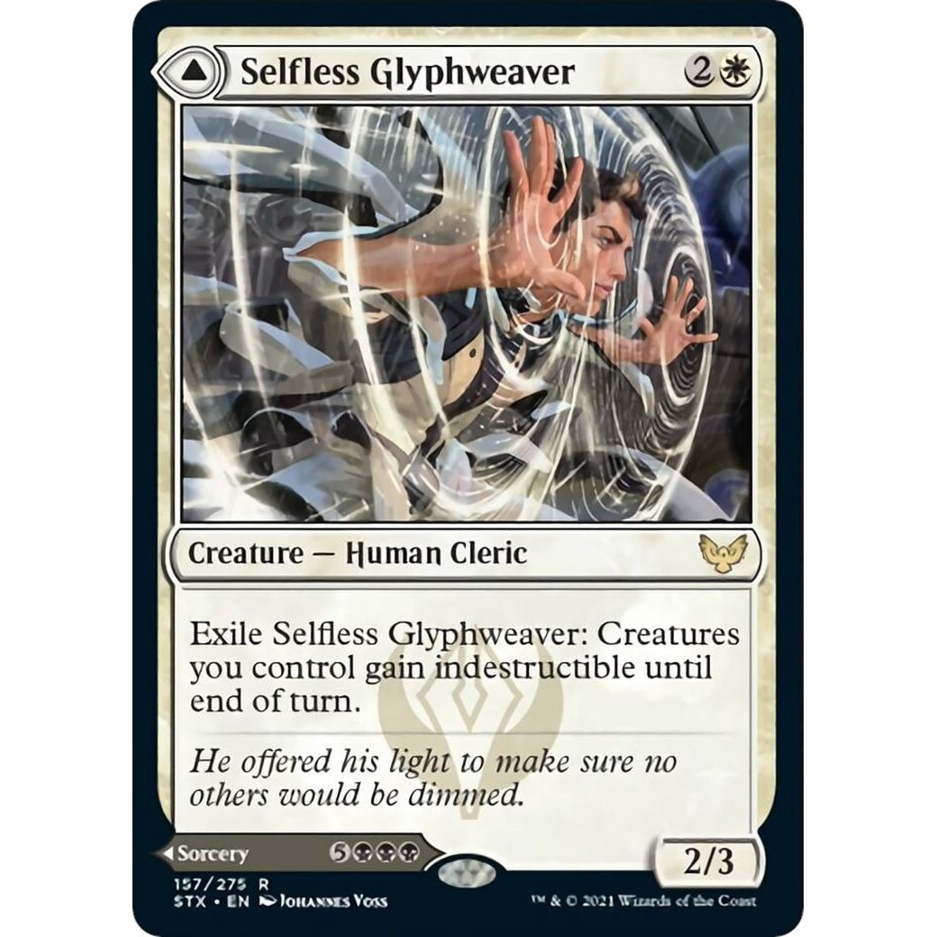 Image for Selfless Glyphweaver (157) (STX) - Magic: The Gathering