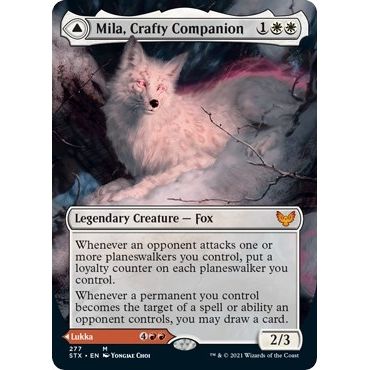 Image for Mila, Crafty Companion (Borderless) (277) (STX) - Magic: The Gathering