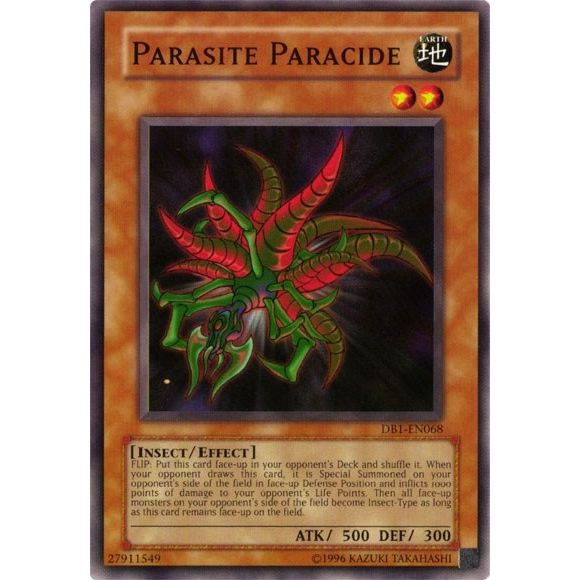 Image for Parasite Paracide (DB1-EN068) (DB1) - YuGiOh