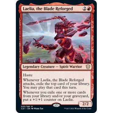 Image for Laelia, the Blade Reforged (53) (C21) - Magic: The Gathering