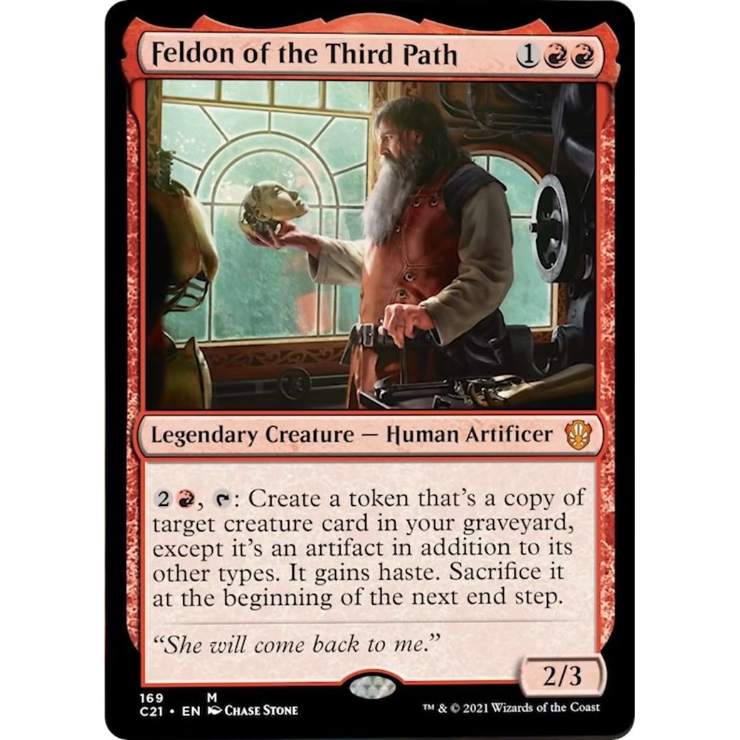 Image for Feldon of the Third Path (169) (C21) - Magic: The Gathering