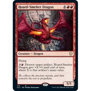 Image for Hoard-Smelter Dragon (173) (C21) - Magic: The Gathering
