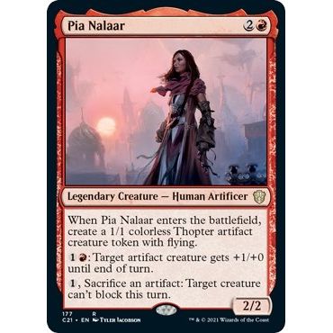 Image for Pia Nalaar (177) (C21) - Magic: The Gathering