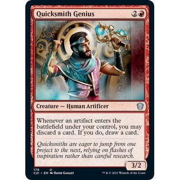 Image for Quicksmith Genius (178) (C21) - Magic: The Gathering