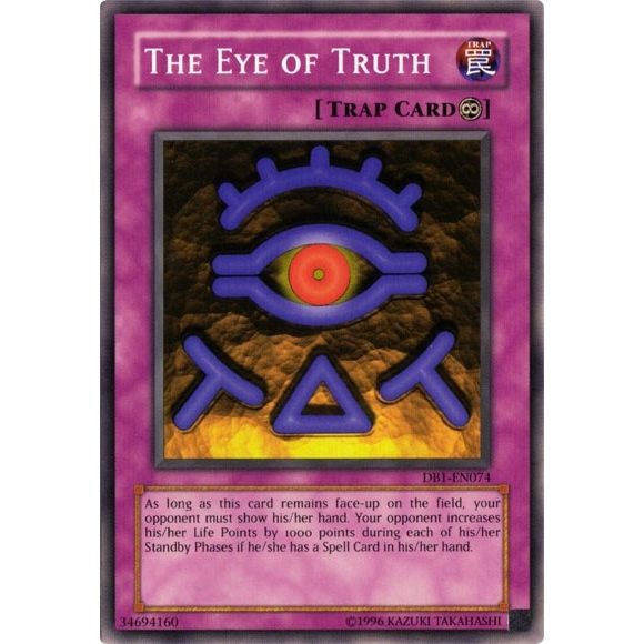 Image for The Eye of Truth (DB1-EN074) (DB1) - YuGiOh