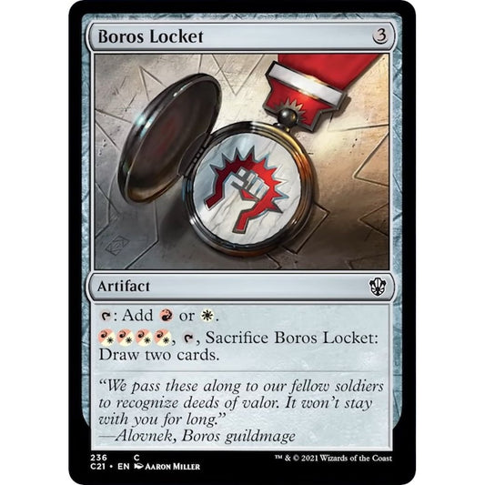 Image for Boros Locket (236) (C21) - Magic: The Gathering
