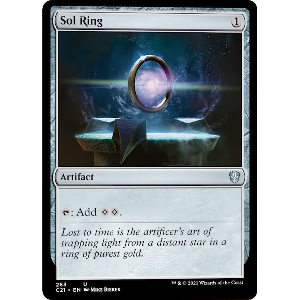Image for Sol Ring (263) (C21) - Magic: The Gathering