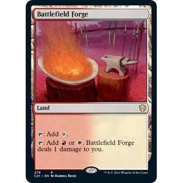 Image for Battlefield Forge (278) (C21) - Magic: The Gathering