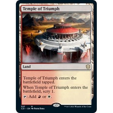 Image for Temple of Triumph (327) (C21) - Magic: The Gathering