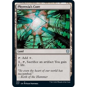 Image for Phyrexia's Core (309) (C21) - Magic: The Gathering