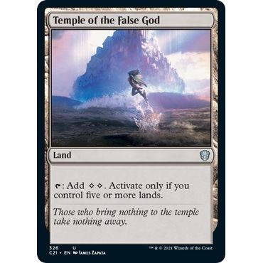 Image for Temple of the False God (326) (C21) - Magic: The Gathering