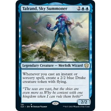 Image for Talrand, Sky Summoner (131) (C21) - Magic: The Gathering