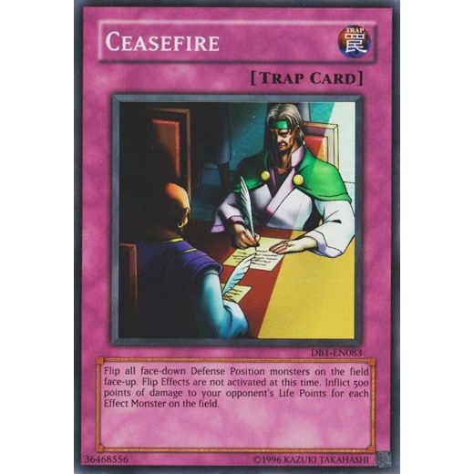 Image for Ceasefire (DB1-EN083) (DB1) - YuGiOh