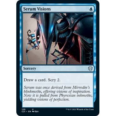 Image for Serum Visions (129) (C21) - Magic: The Gathering