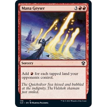 Image for Mana Geyser (176) (C21) - Magic: The Gathering