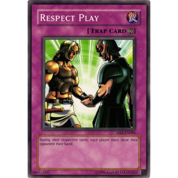 Image for Respect Play (DB1-EN085) (DB1) - YuGiOh