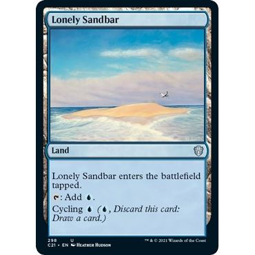 Image for Lonely Sandbar (298) (C21) - Magic: The Gathering