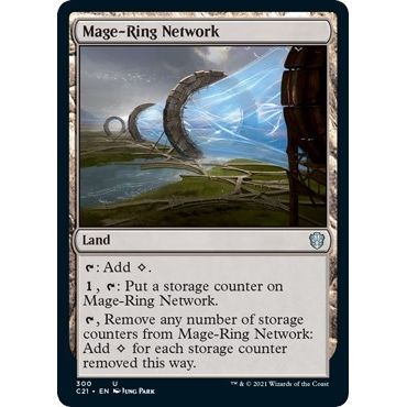 Image for Mage-Ring Network (300) (C21) - Magic: The Gathering
