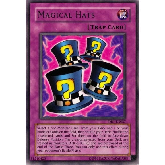 Image for Magical Hats (DB1-EN087) (DB1) - YuGiOh