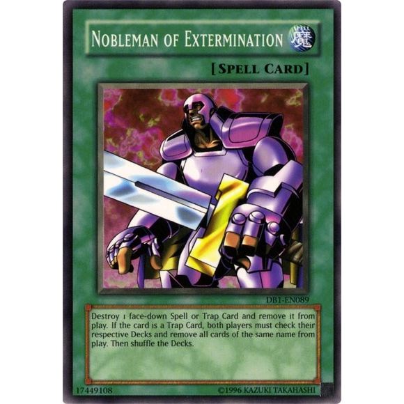 Image for Nobleman of Extermination (DB1-EN089) (DB1) - YuGiOh