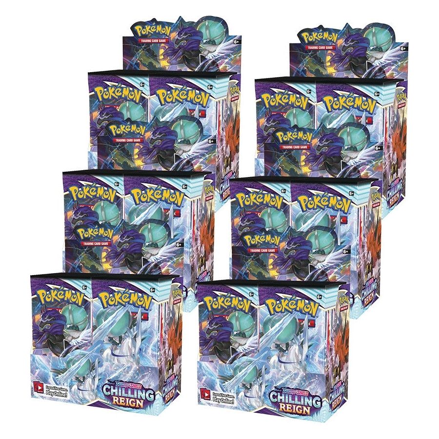Image for Chilling Reign Booster Box Case - Pokemon