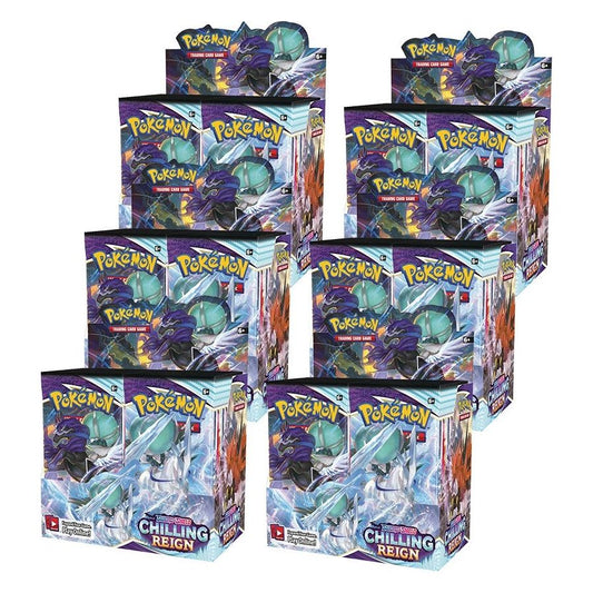 Image for Chilling Reign Booster Box Case - Pokemon