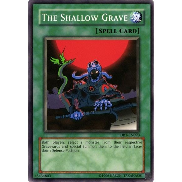 Image for The Shallow Grave (DB1-EN090) (DB1) - YuGiOh