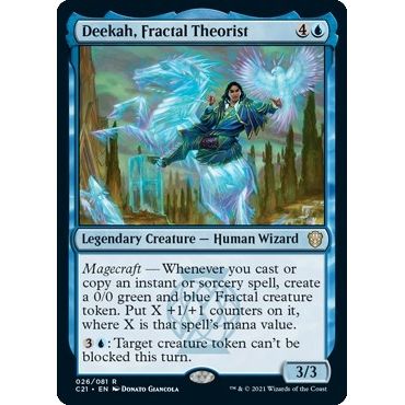 Image for Deekah, Fractal Theorist (26) (C21) - Magic: The Gathering