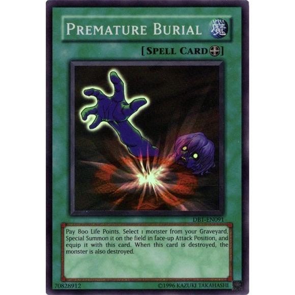 Image for Premature Burial (DB1-EN091) (DB1) - YuGiOh