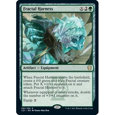 Image for Fractal Harness (61) (C21) - Magic: The Gathering