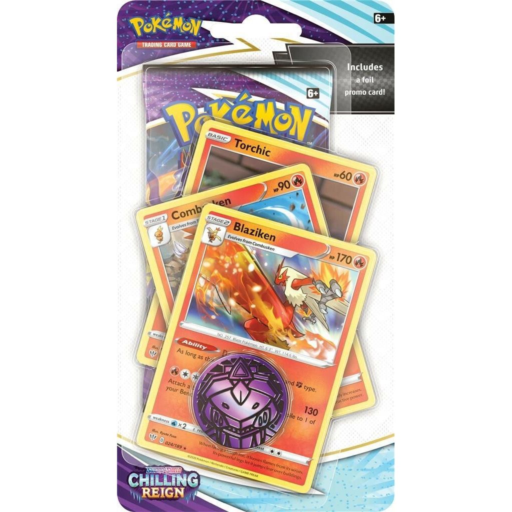 Image for Chilling Reign Premium Checklane Blister [Blaziken] - Pokemon