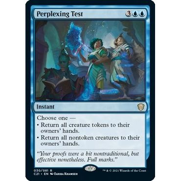 Image for Perplexing Test (30) (C21) - Magic: The Gathering