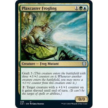 Image for Plaxcaster Frogling (226) (C21) - Magic: The Gathering