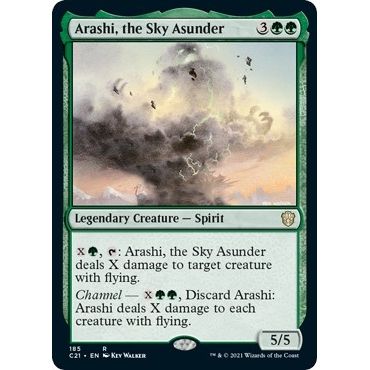 Image for Arashi, the Sky Asunder (185) (C21) - Magic: The Gathering