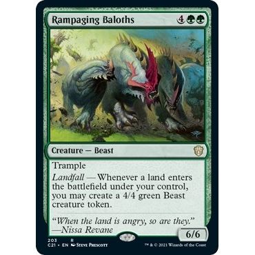 Image for Rampaging Baloths (203) (C21) - Magic: The Gathering