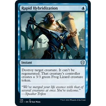 Image for Rapid Hybridization (126) (C21) - Magic: The Gathering